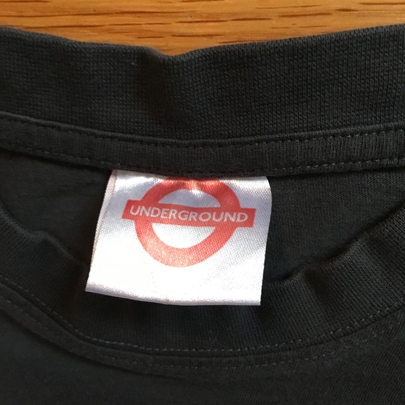 UNDERGROUND Logo Short Sleeve T Shirt Bought In London 2013 - Picture 3 of 5